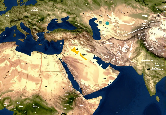 Arabic Speaking Countries Map